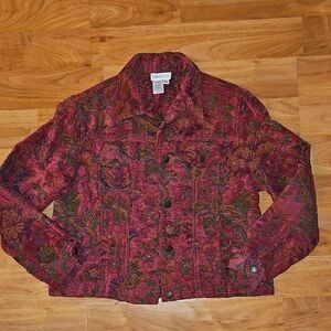 Coldwater Creek Floral Jacket